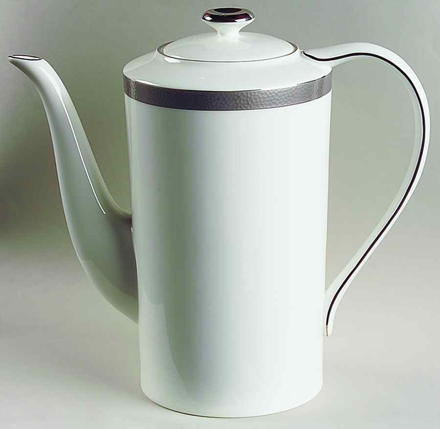 Hewitt Platinum Coffee Pot & Lid by Ralph Lauren China-1
