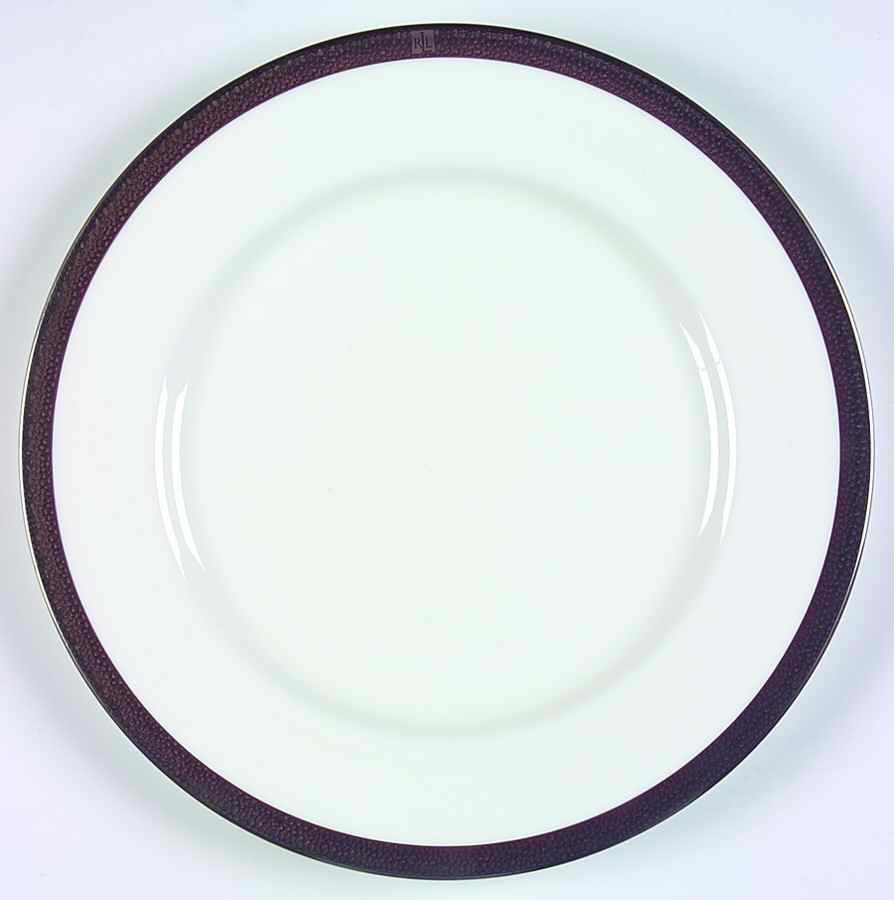 Hewitt Platinum Dinner Plate by Ralph Lauren China-1