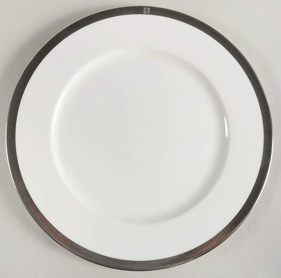 Hewitt Platinum Service Plate (Charger) by Ralph Lauren China-1
