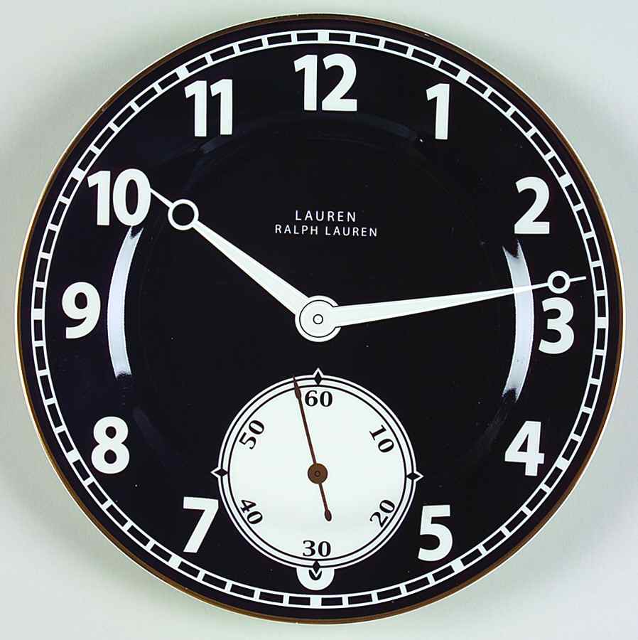 Pocketwatch (Newer, Intro 2004) Breakfast Plate by Ralph Lauren China-1