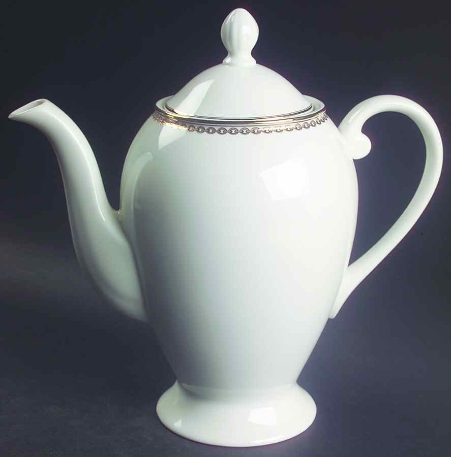 Claridge Gold Coffee Pot & Lid by Ralph Lauren China-1