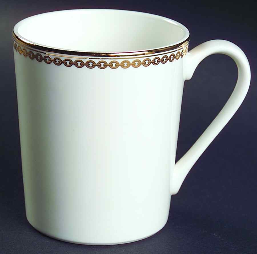 Claridge Gold Mug by Ralph Lauren China-1
