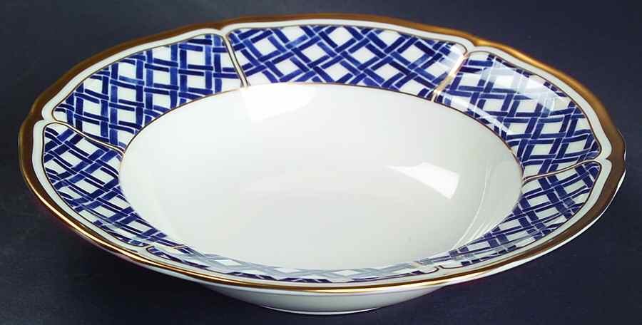 Lattice Fruit/Dessert (Sauce) Bowl by Ralph Lauren China-1