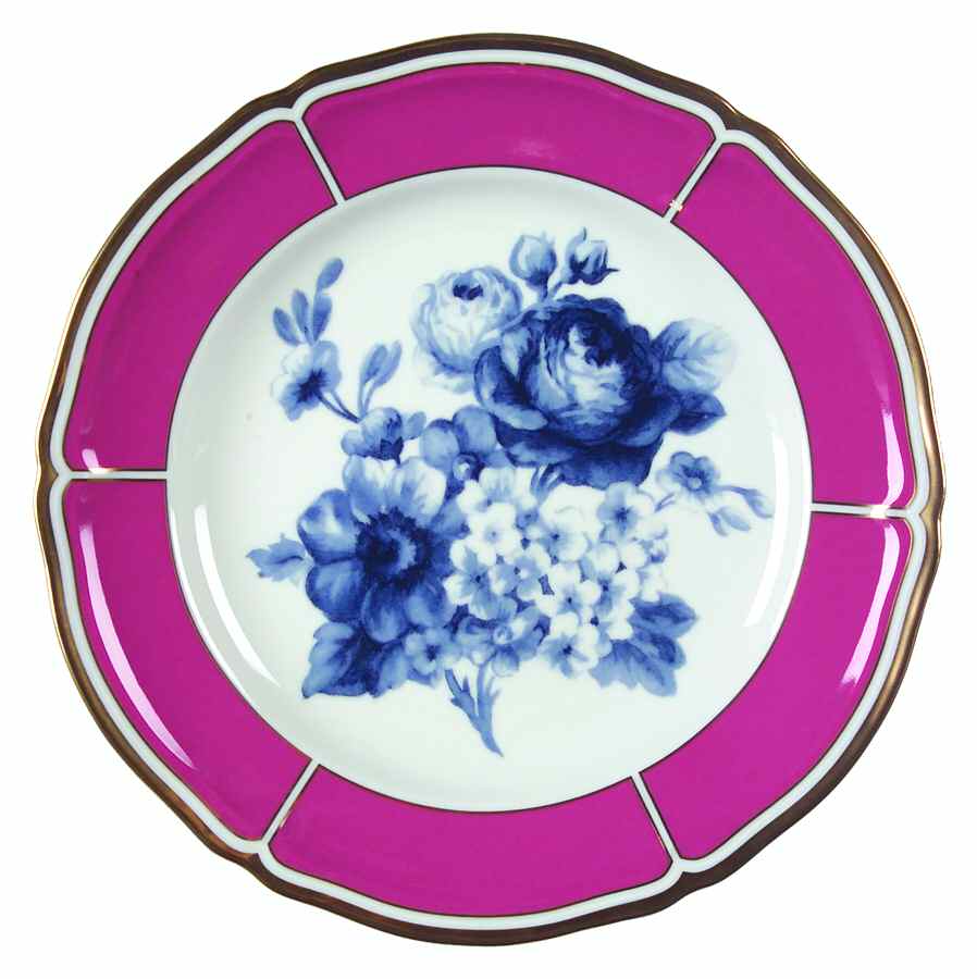 Lattice Floral Salad Plate by Ralph Lauren China-1