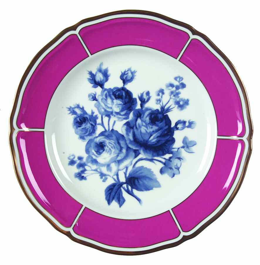 Lattice Floral Salad Plate by Ralph Lauren China-1