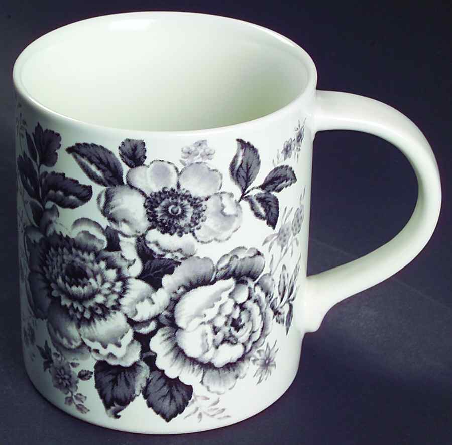 Morning Garden Black Mug by Ralph Lauren China-1
