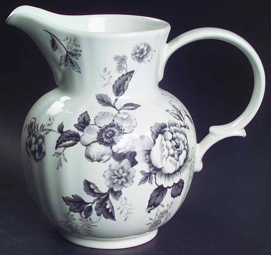 Morning Garden Black 32 Oz Pitcher by Ralph Lauren China-1