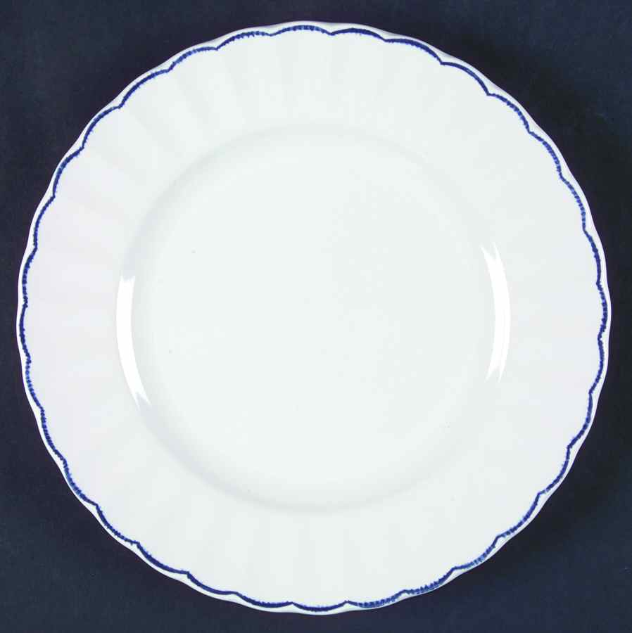 Featherstitch Blue Salad Plate by Ralph Lauren China-1