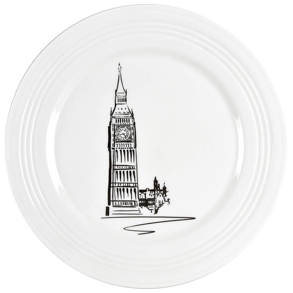 Tin Can Alley Accent Luncheon Plate by Lenox-1