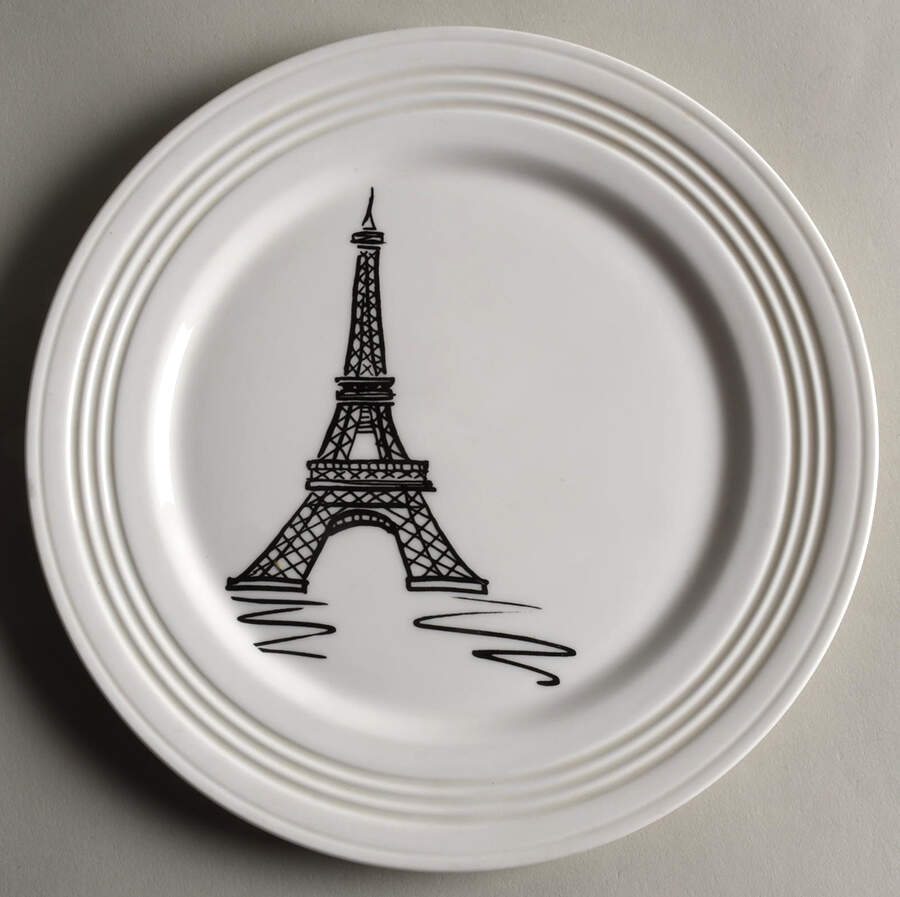 Tin Can Alley Accent Luncheon Plate by Lenox-1