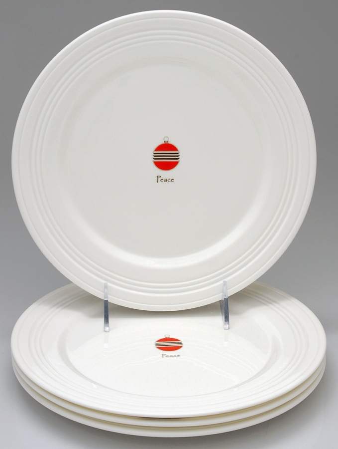 Tin Can Alley Accent Luncheon Plate - Set of 4 by Lenox-1