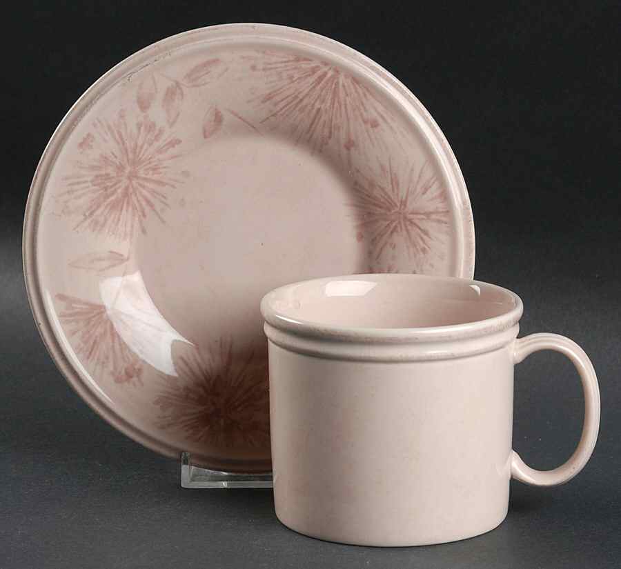 Thistle Flat Cup & Saucer Set by Lenox-1