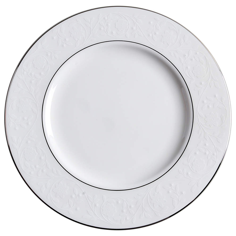 Floral Veil Accent Luncheon Plate by Lenox-1