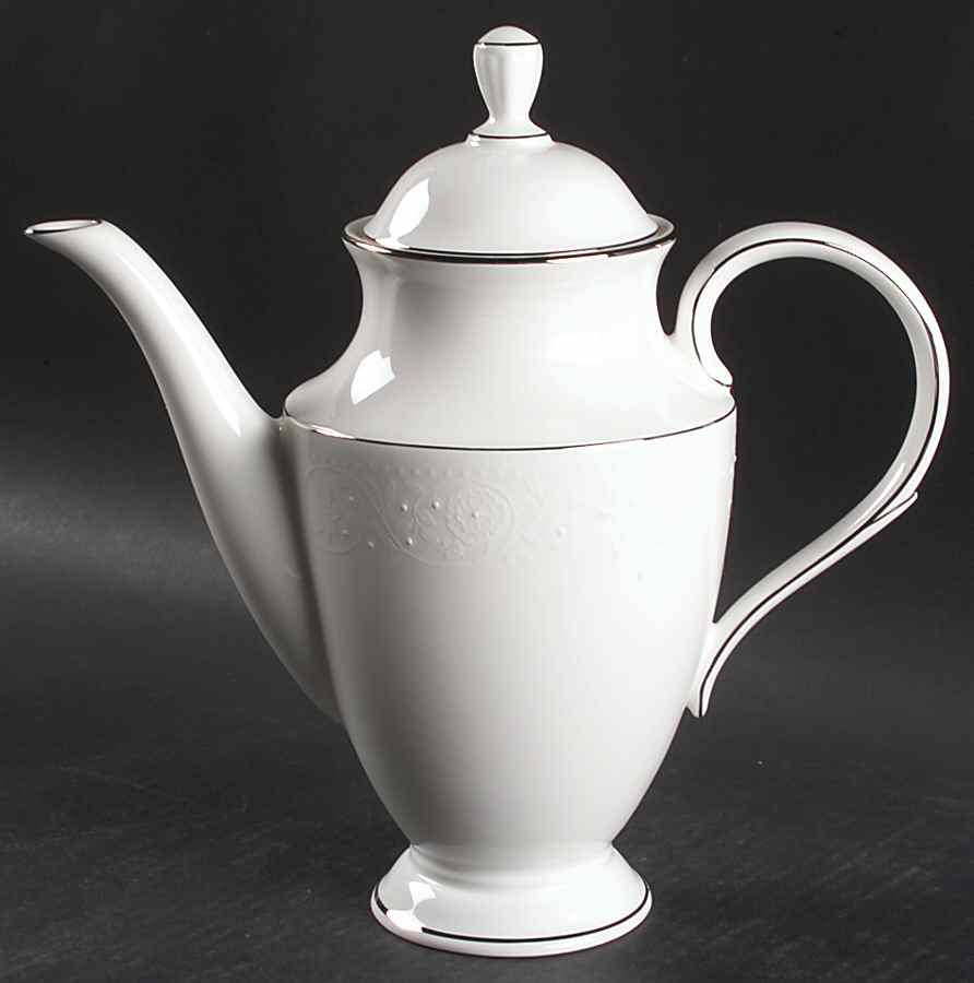 Floral Veil Coffee Pot & Lid by Lenox-1