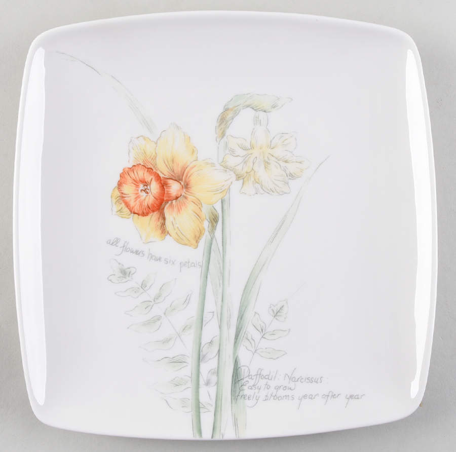 Artist Sketchbook Square Salad Plate by Lenox-1