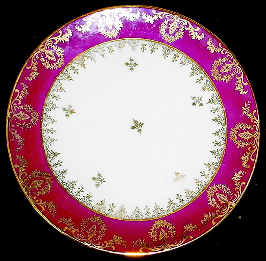 LIM243 Dinner Plate by Limoges-French-1