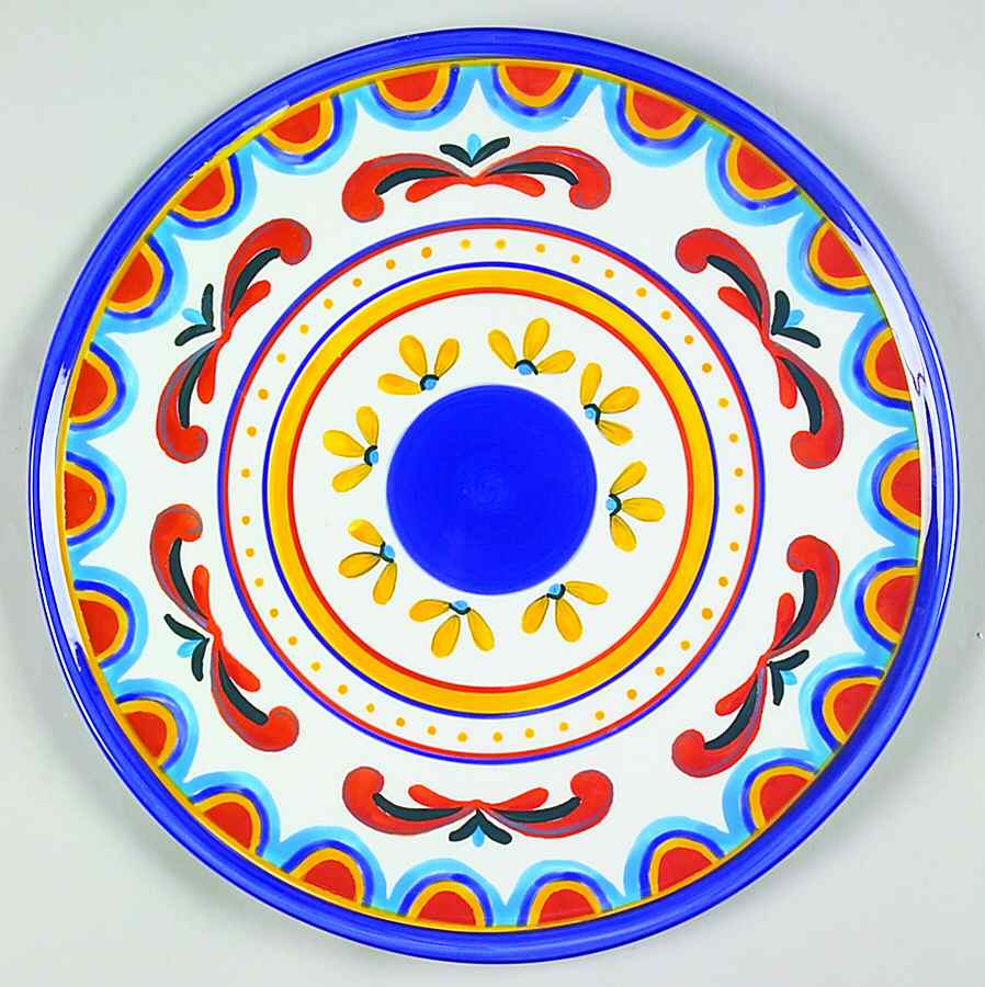 Majolica Cake Plate by Living Art-1