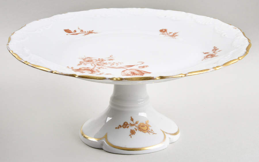 LCT14 9" Pedestal Cake Stand by Limoges Castel-1