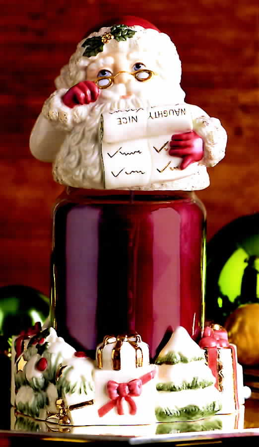 Hosting the Holidays Round Box & Lid with Candle by Lenox-1