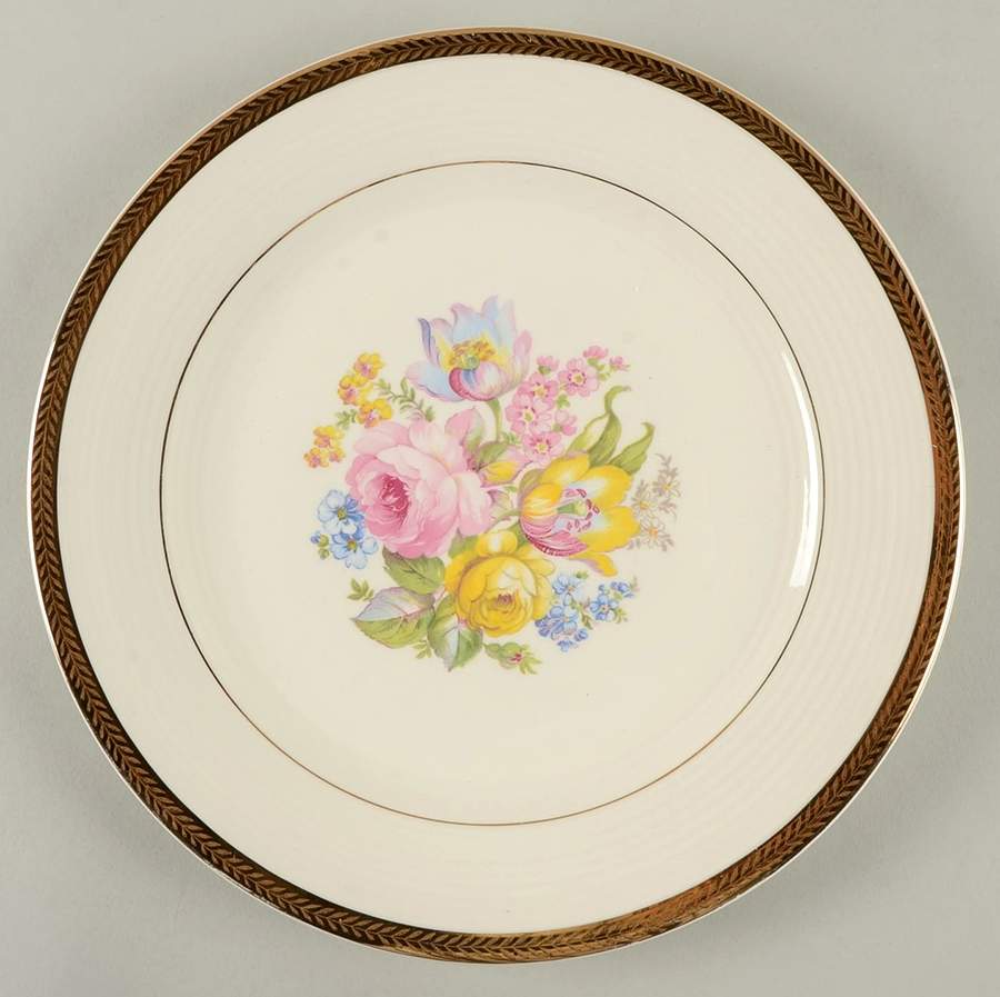 Egert Rose Trophy Service Plate (Charger) by Leigh Potters-1