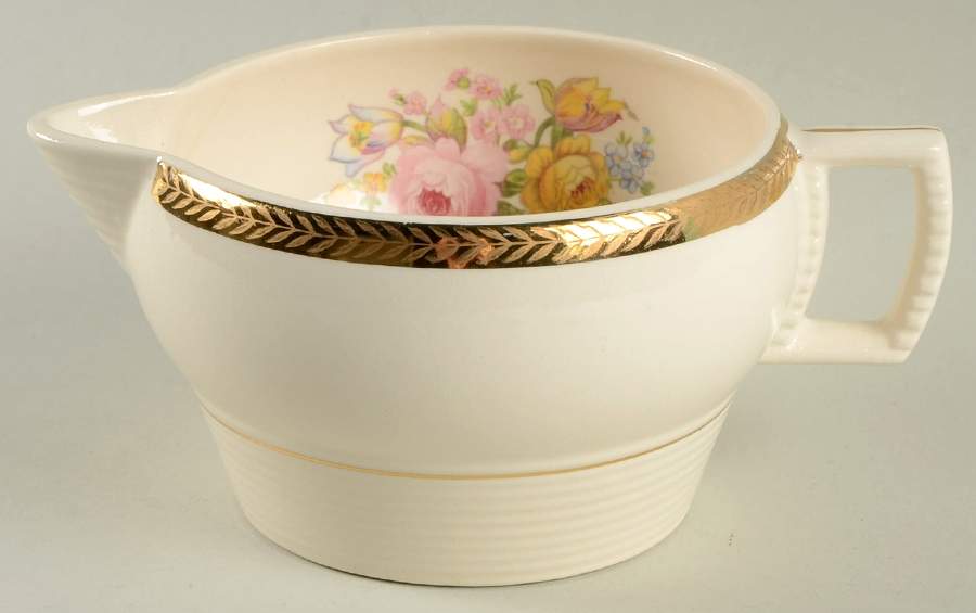Egert Rose Trophy Creamer by Leigh Potters-1