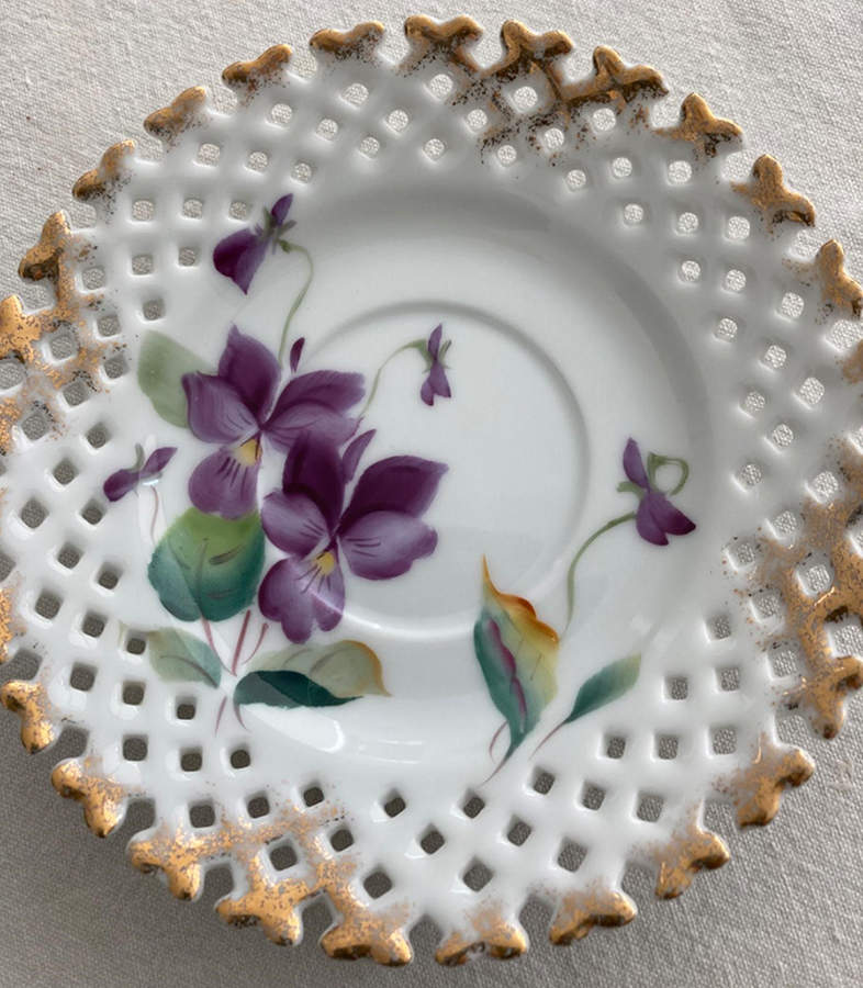 LEF124 Saucer by Lefton-1