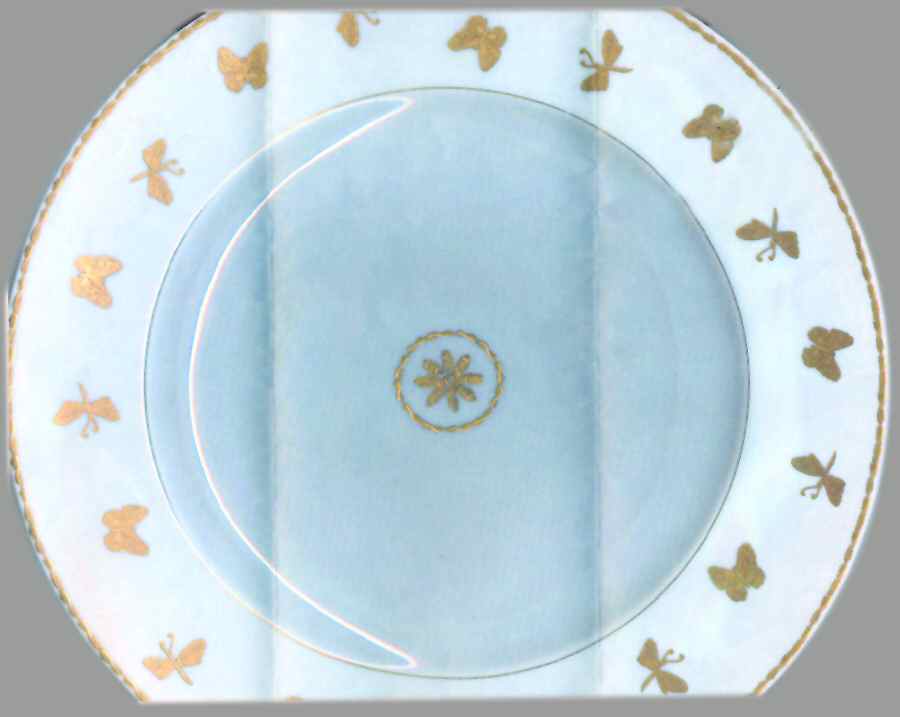 Butterfly Dinner Plate by Laura Biagiotti-1