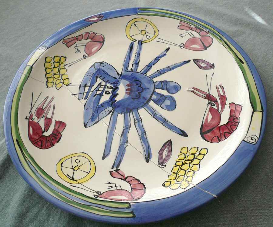 LST2 16" Chop Plate (Round Platter) by Lotus International-1