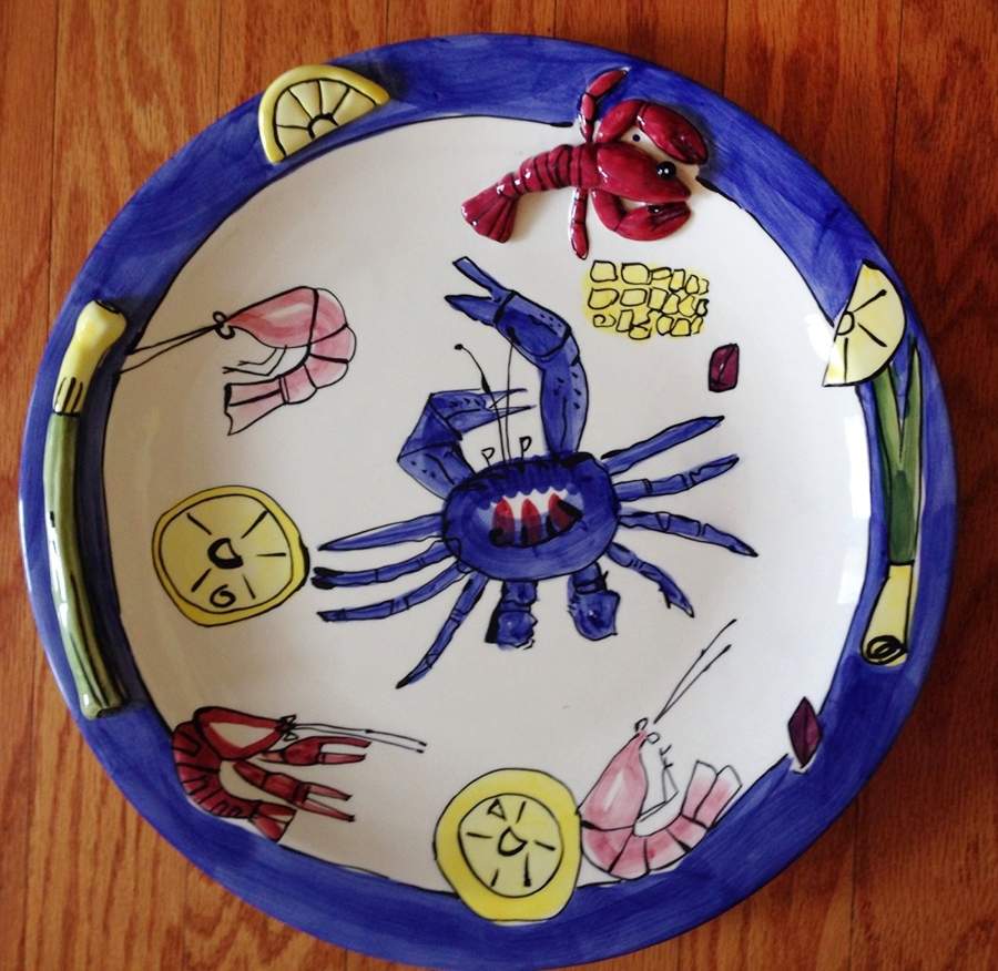 LST2 16" Chop Plate (Round Platter) by Lotus International-1