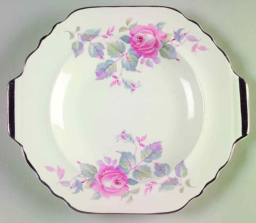 Rose Marie (Pearl Ivory) Relish/Gravy Underplate by Limoges-American-1
