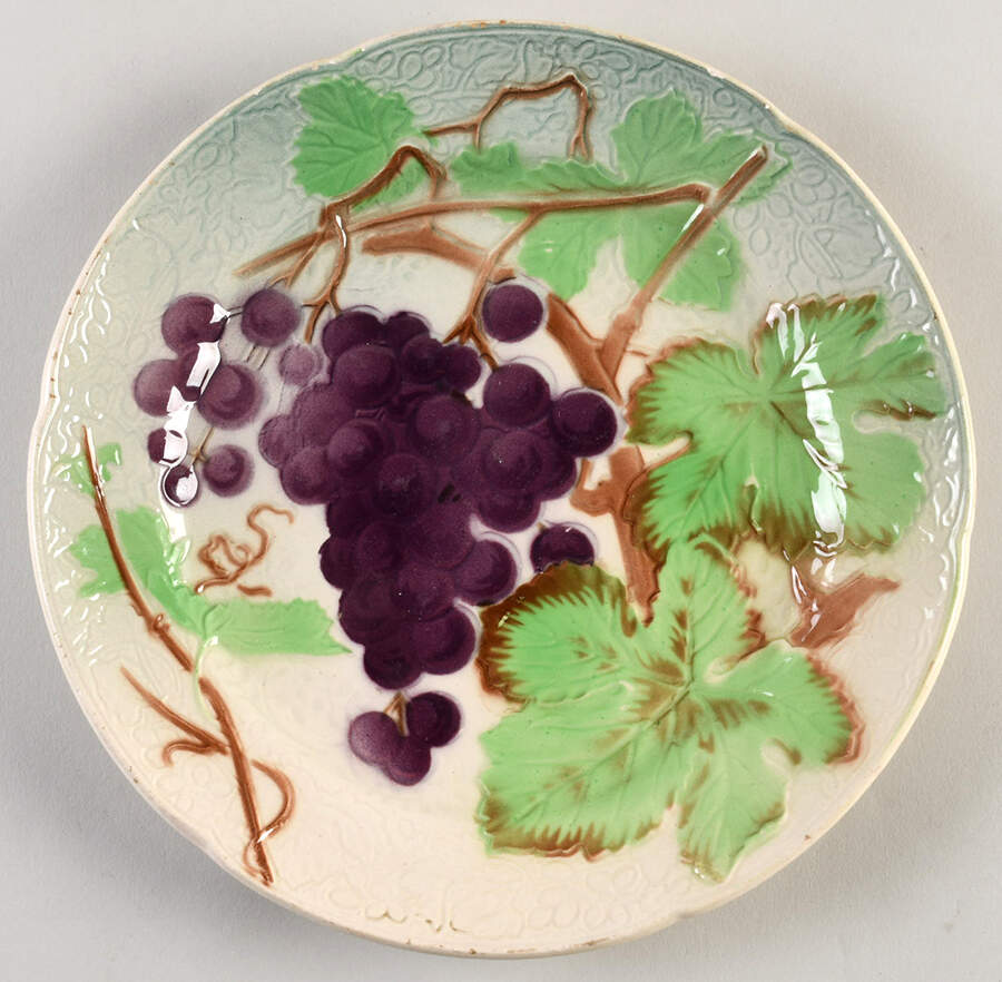 Barbotines Luncheon Plate by Luneville-1