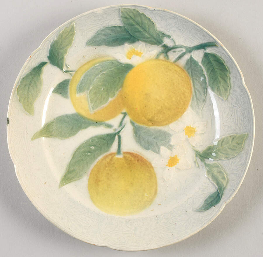 Barbotines Luncheon Plate by Luneville-1