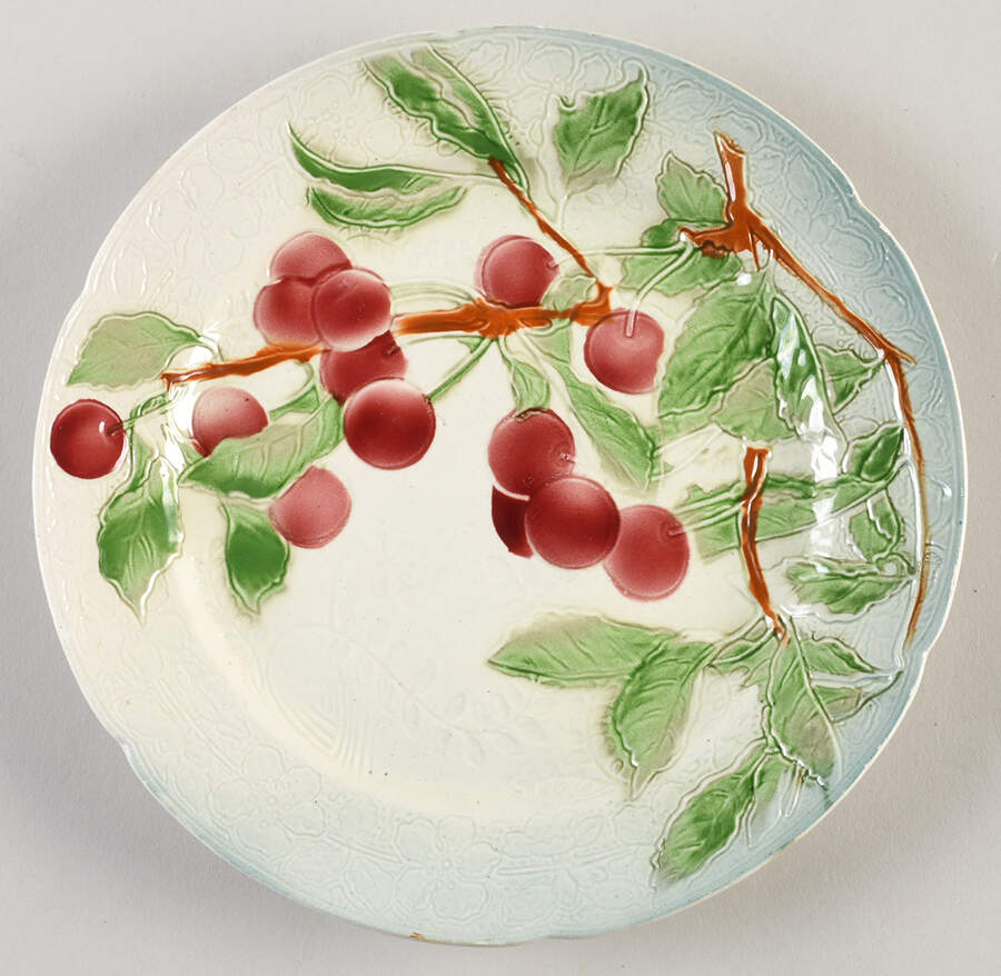 Barbotines Luncheon Plate by Luneville-1