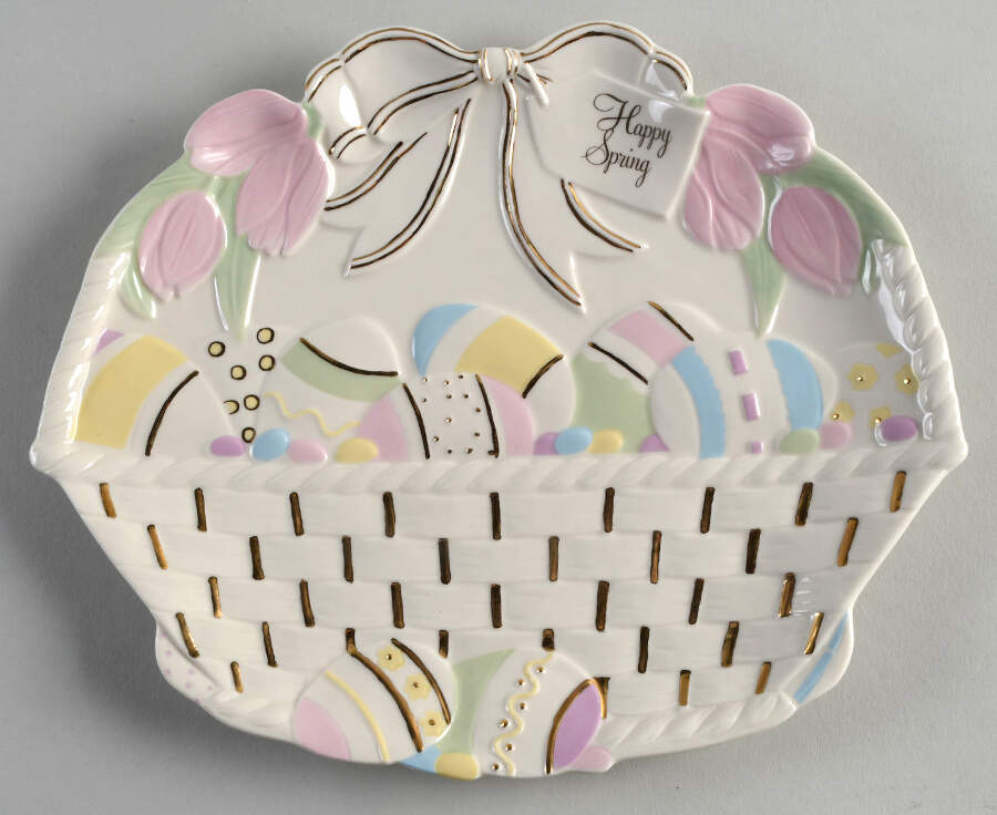 Easter Figural Serving Tray by Lenox-1