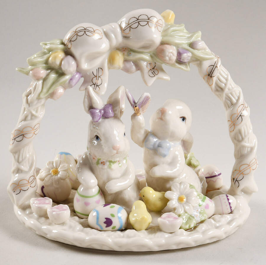 Easter Lid for Figural Basket by Lenox-1