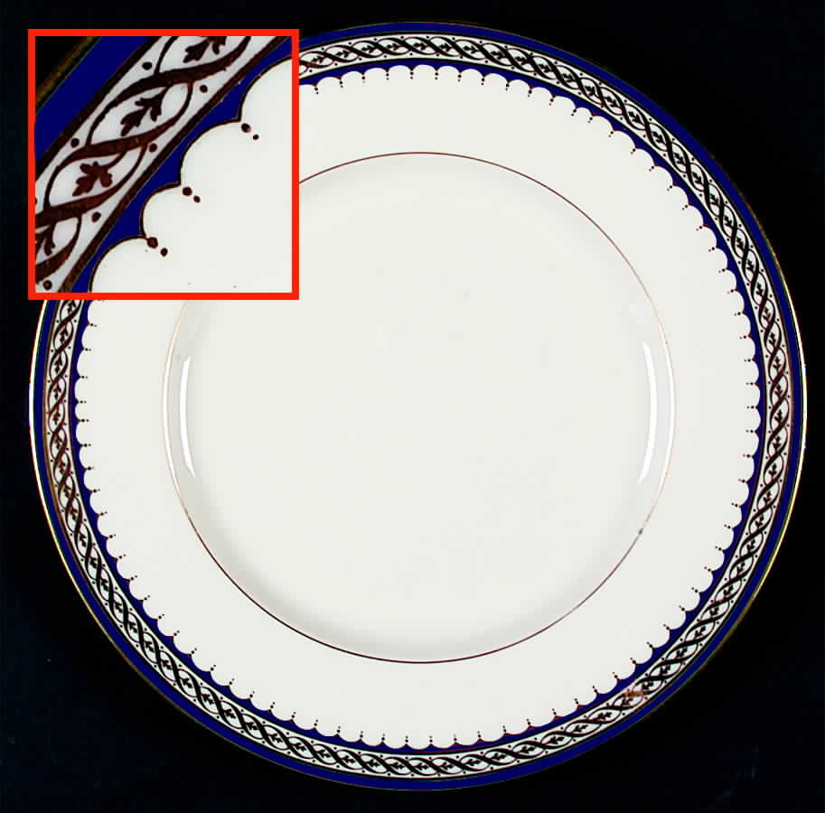 Cambridge Cobalt Blue Dinner Plate by Lenox-1