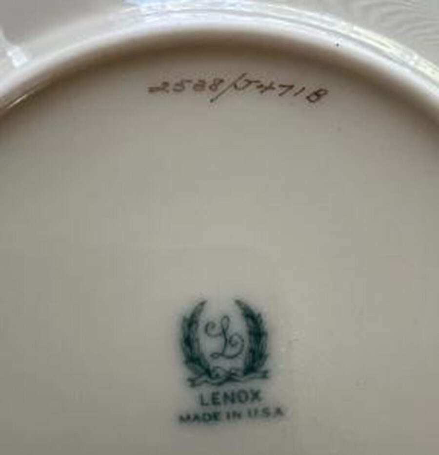 Rhapsody Cobalt 9" Oval Vegetable Bowl by Lenox-1