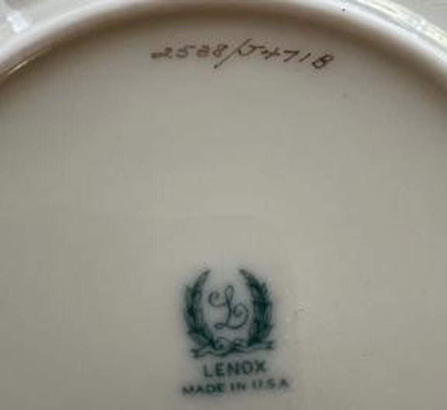 Rhapsody Cobalt Bread & Butter Plate by Lenox-1