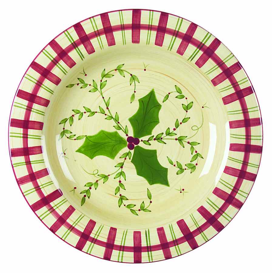 Holiday Salad Plate by Los Angeles-1