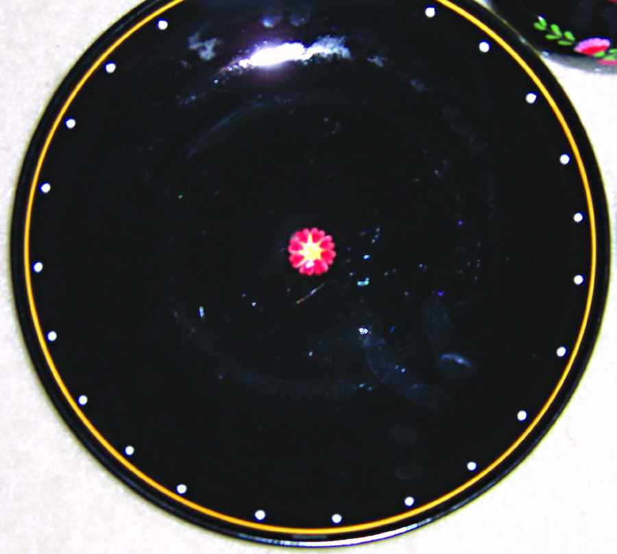 Gypsy Dinner Plate by Living Art-1