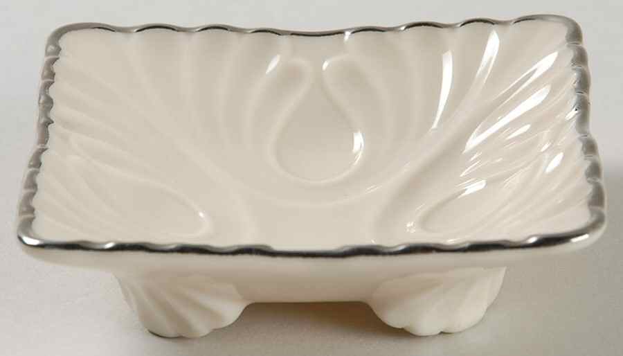 Coronet Collection Platinum 3" Ashtray by Lenox-1
