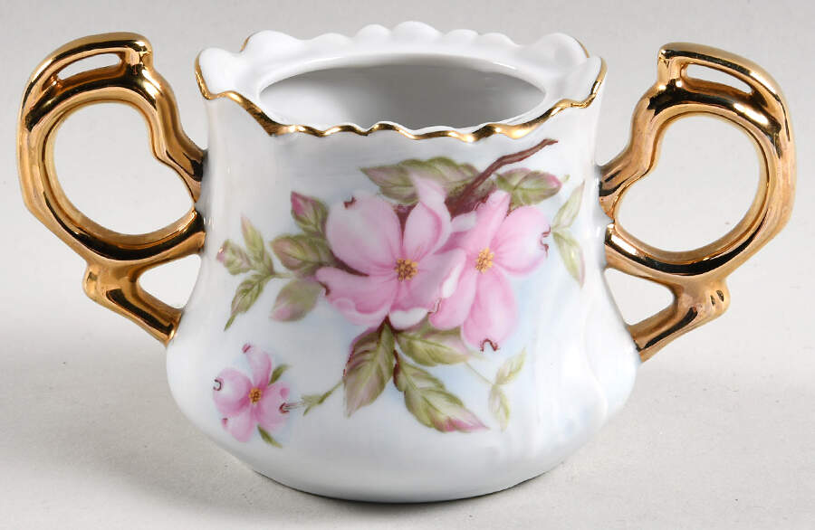 LEF52 Sugar Bowl No Lid by Lefton-1