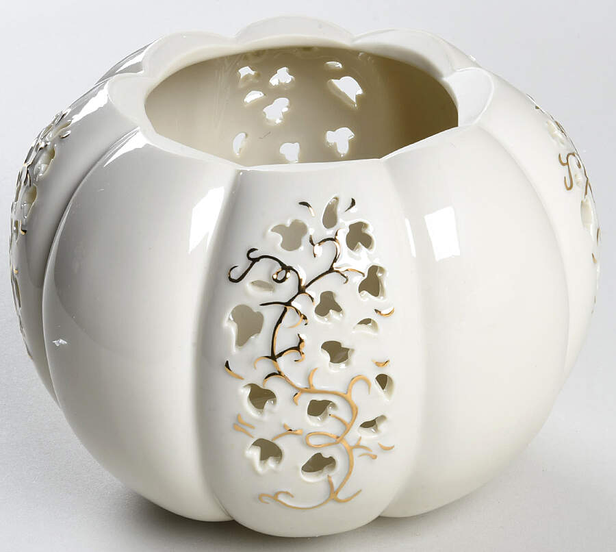 Pumpkin Collection Candle Votive No Lid by Lenox-1