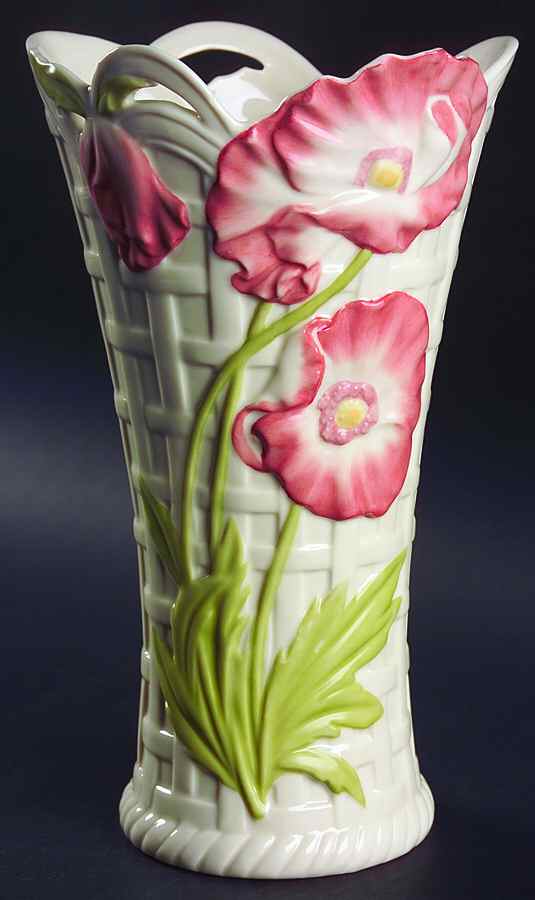 Basket of Flowers Large Vase by Lenox-1