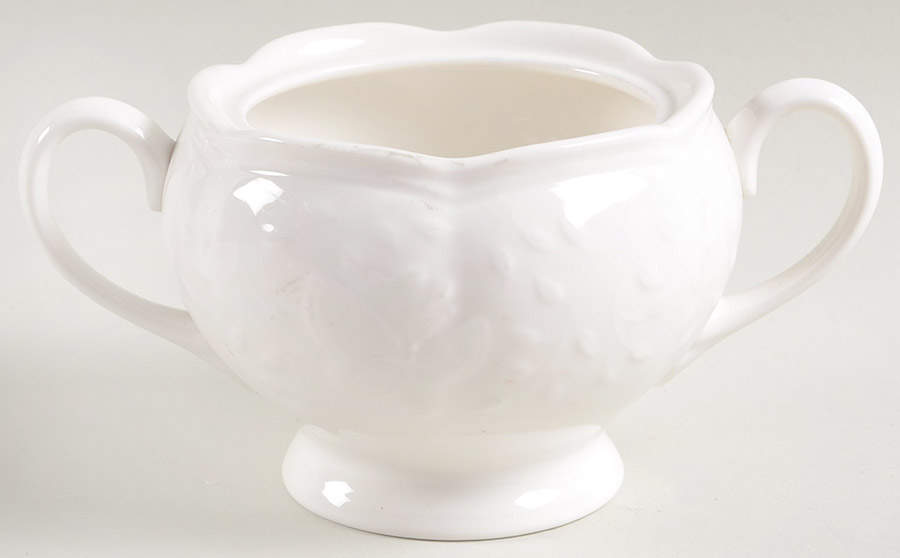 Butterfly Meadow Cloud Sugar Bowl No Lid by Lenox-1