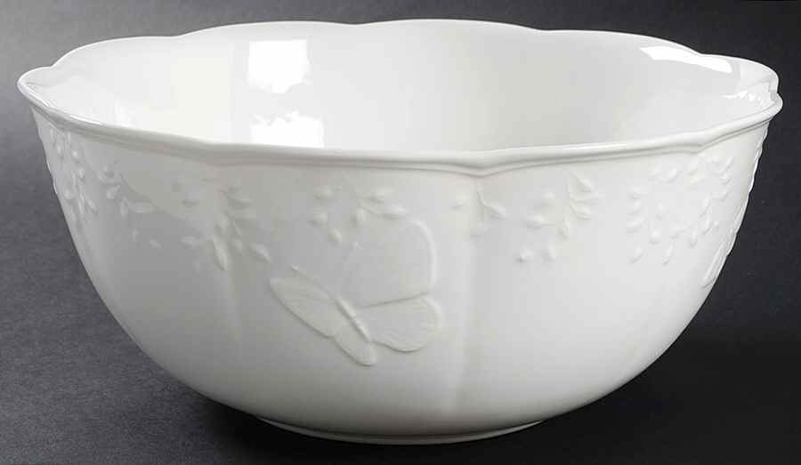 Butterfly Meadow Cloud 11" Large Salad Serving Bowl by Lenox-1