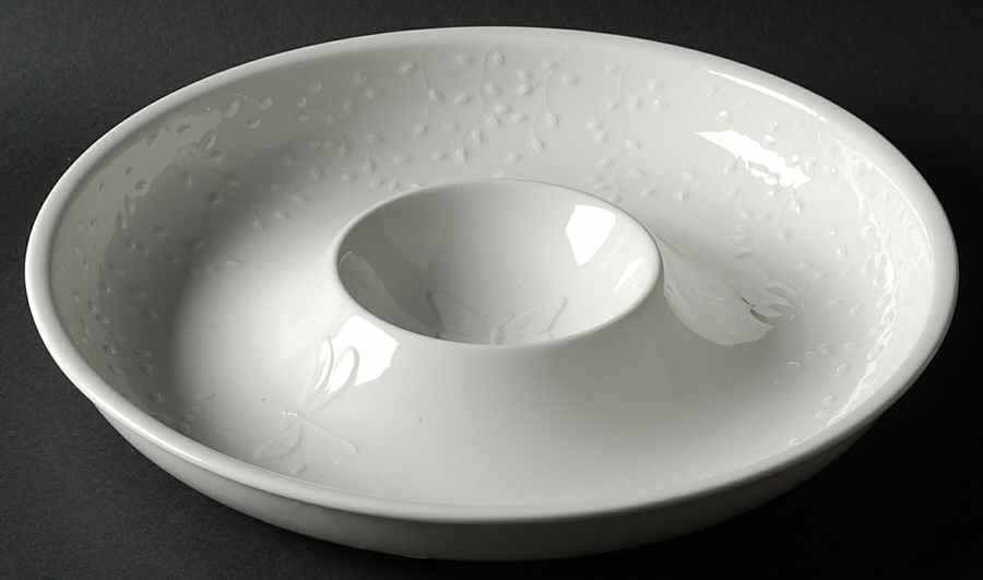 Butterfly Meadow Cloud 1 Piece Chip & Dip by Lenox-1