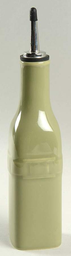 Woven Traditions Sage Oil Jar & Drizzle Spout by Longaberger-1