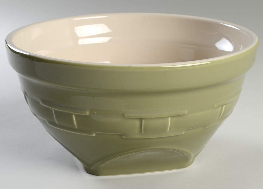 Woven Traditions Sage 10" Mixing Bowl by Longaberger-1