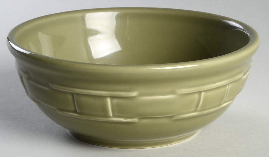 Woven Traditions Sage Coupe Cereal Bowl by Longaberger-1